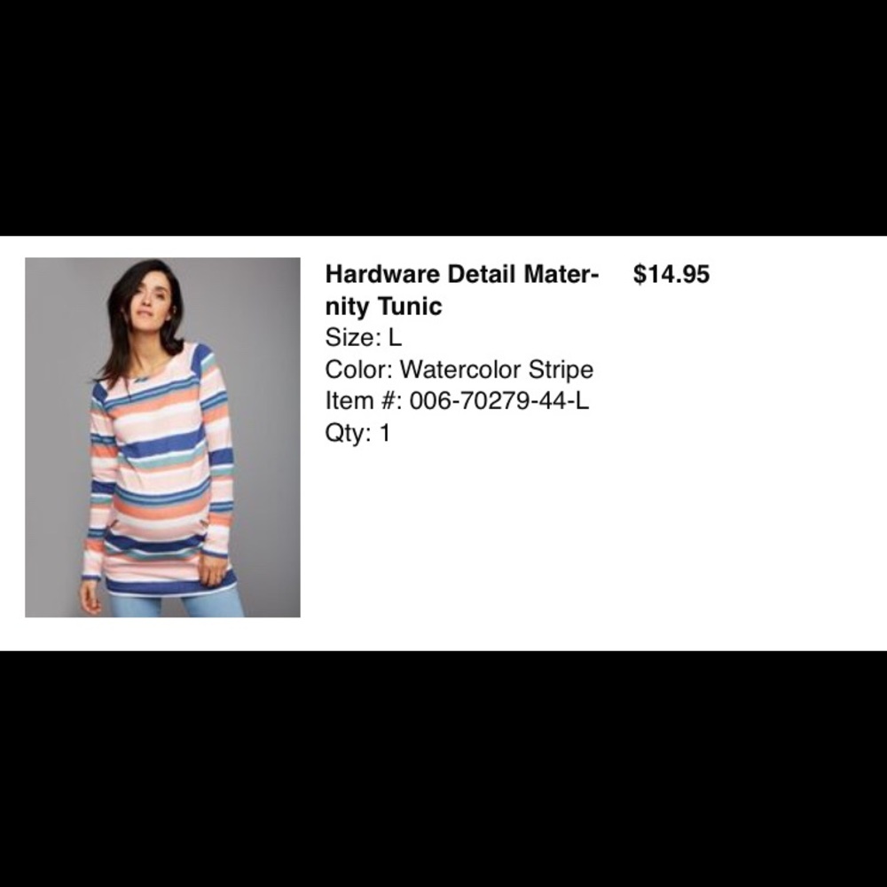 Maternity sweater